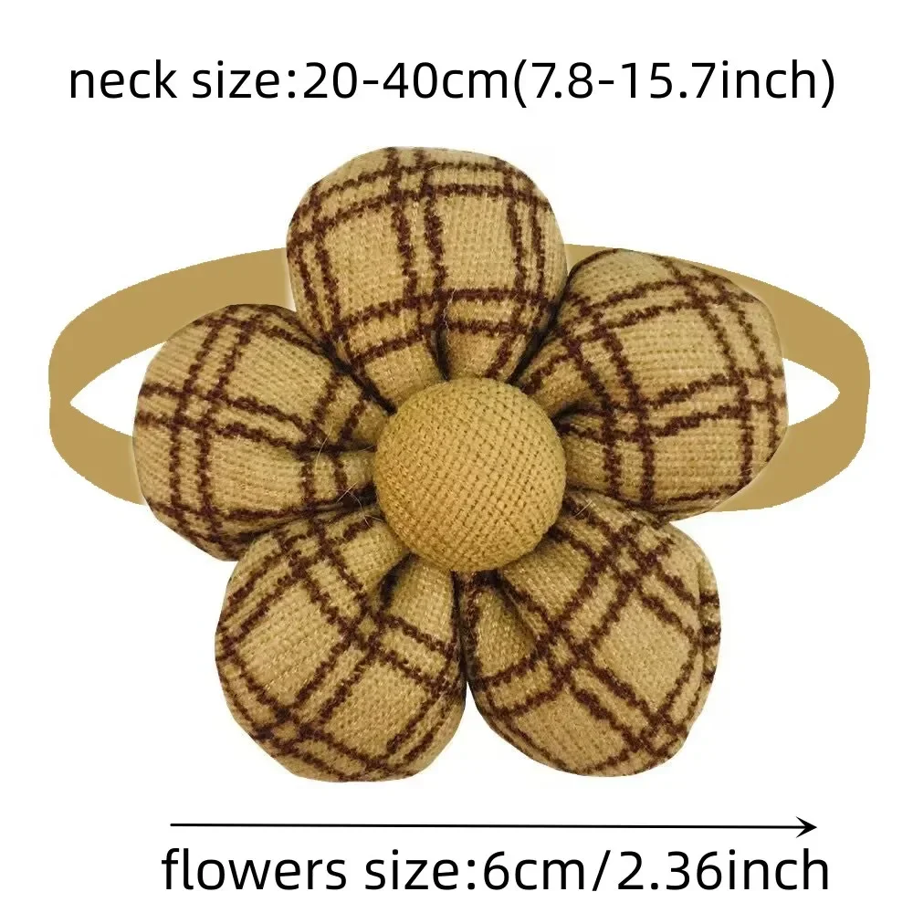 50/100pcs Small Dog Bow Tie Pet Supplies Brown Bowknot for Small Dog Cat Fashion Cute Pet Bow Tie Dog Supplies Dogs Grooming