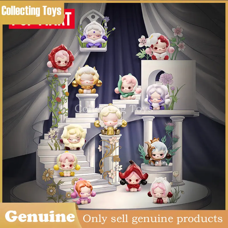 

Genuine Pop Mart Skullpanda Petals In Four Acts Series Blind Box Figures Flower-Themed Collectible Pvc Inspired By The Four Life