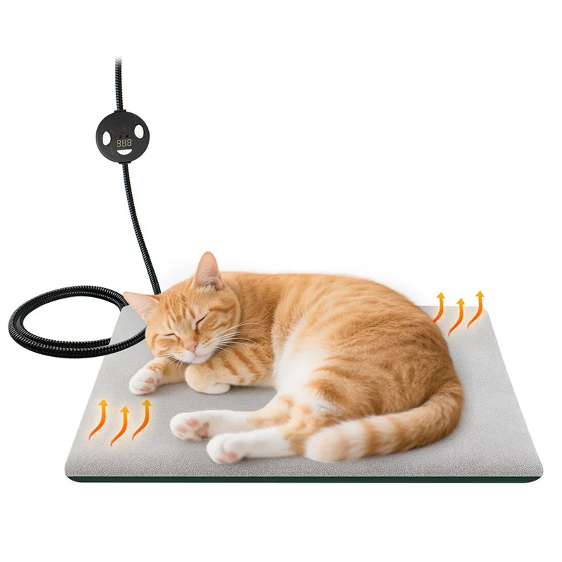 Pet Electric Blanket With Temperature Control Intelligent Dog Bed Mat Winter Warm Dog Pad For Puppy Kitty Heating Pad Cover