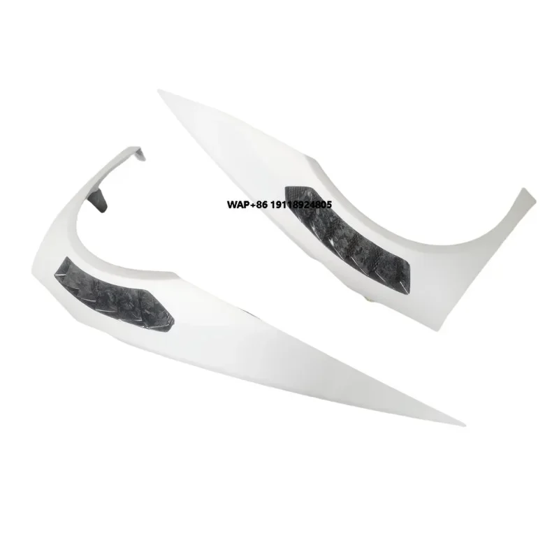 

V Style Forged Carbon Fiber Front Fender for Huracan Lp580 Lp610 Leaf Plate Retrofit Body Kit Luxury Car Accessories