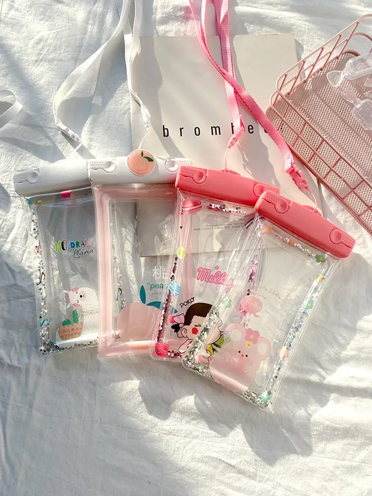 Waterproof Floating Diving Phone Bag Touch Screen Swimming Photography Universal   Dive Case Sealed  Color