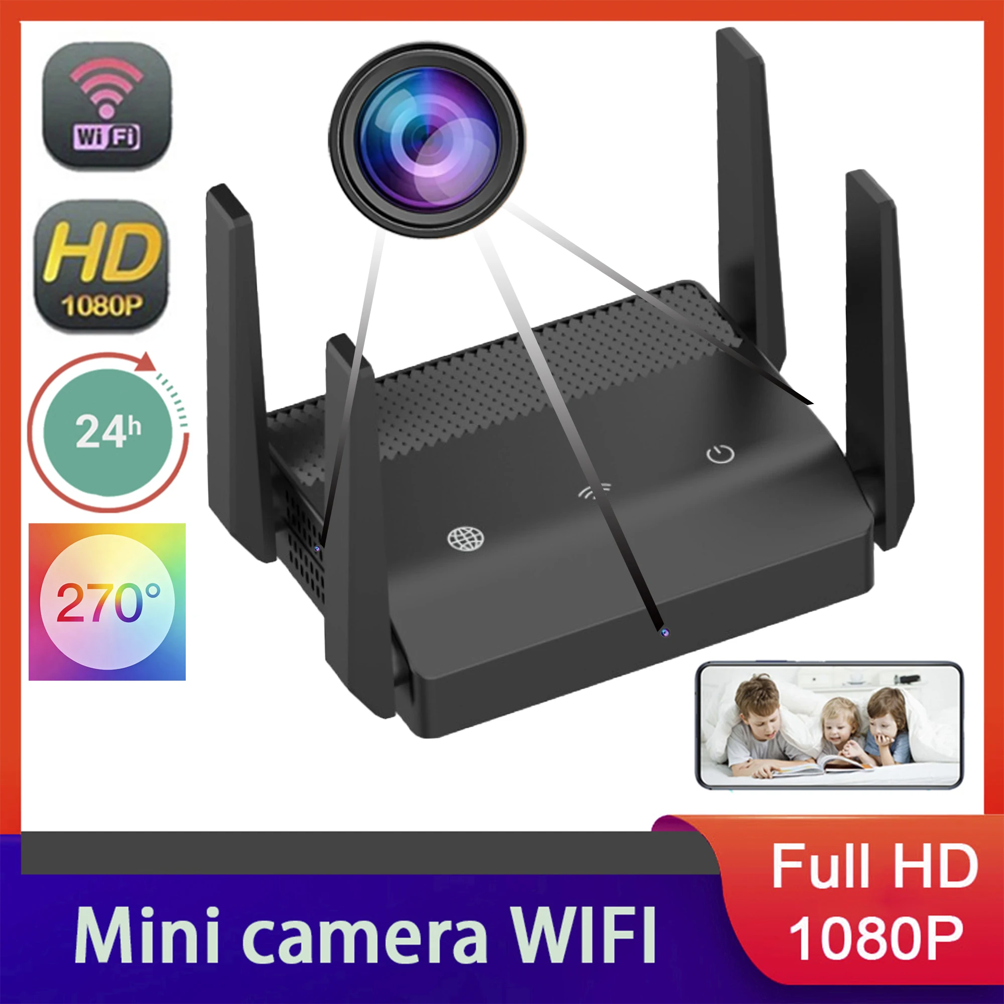 Mini WiFi camera overview