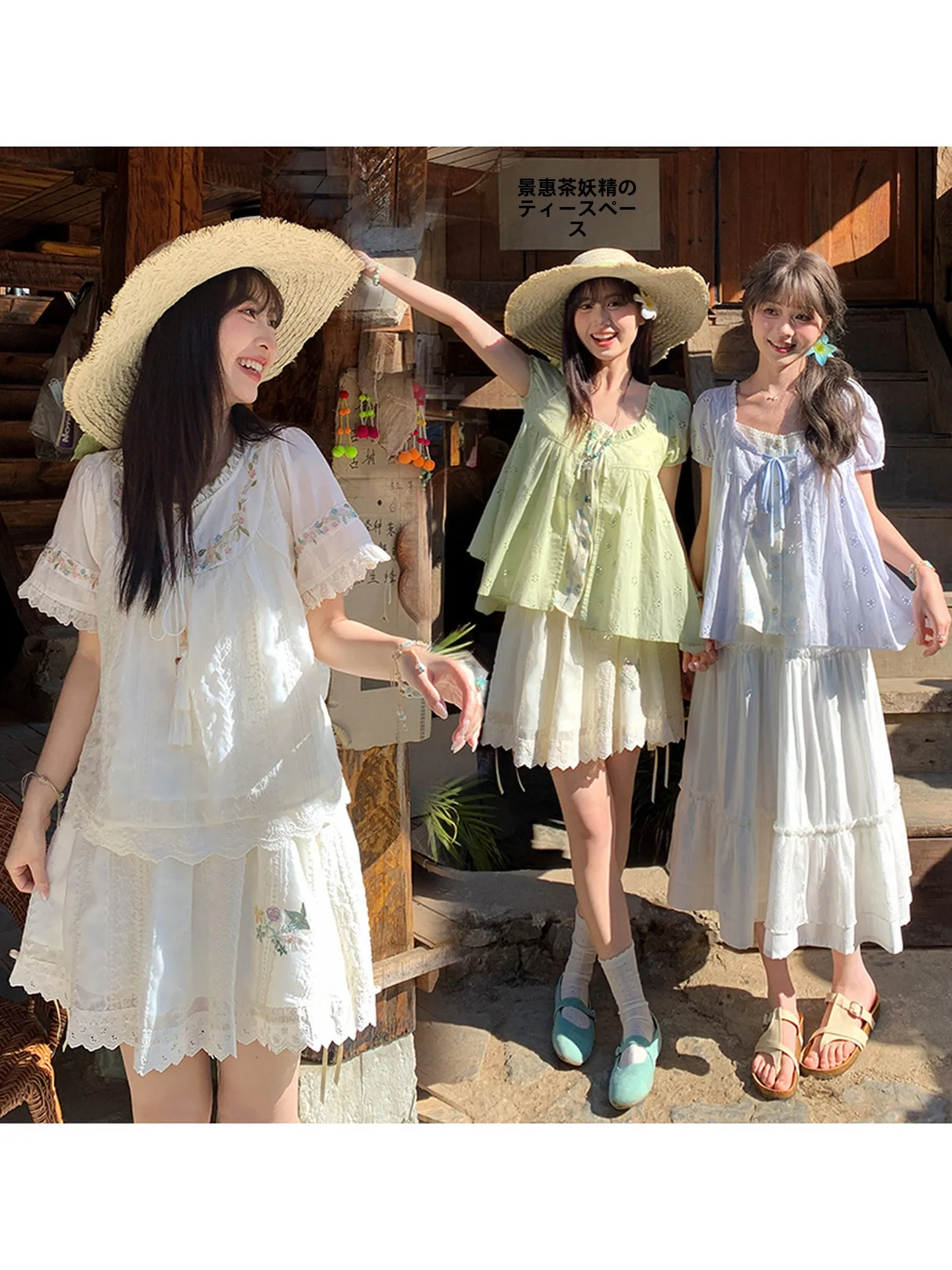 

Sweet Style Loose Fit Pure Cotton Hollow out Design Women's Shirt Summer New Arrival Versatile Casual Short Sleeve Top
