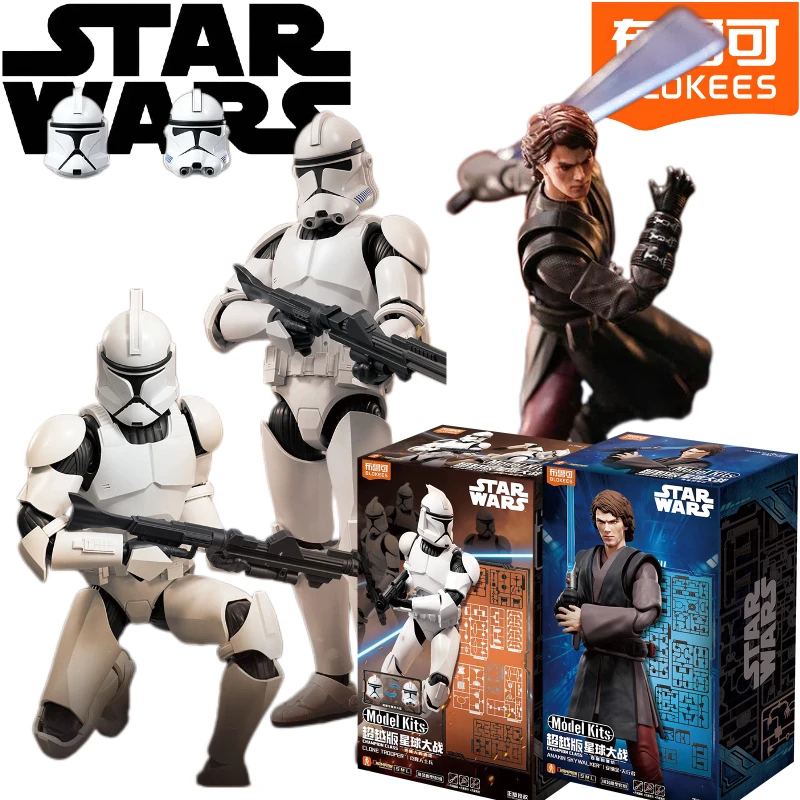 ブロキーズトイズ-スターウォーズ-多関節可動クローン・トルーパー-アナキン・スカイウォーカー-オーバーライドクラス-組み立てモデル-武器付き-コレクタブルドール