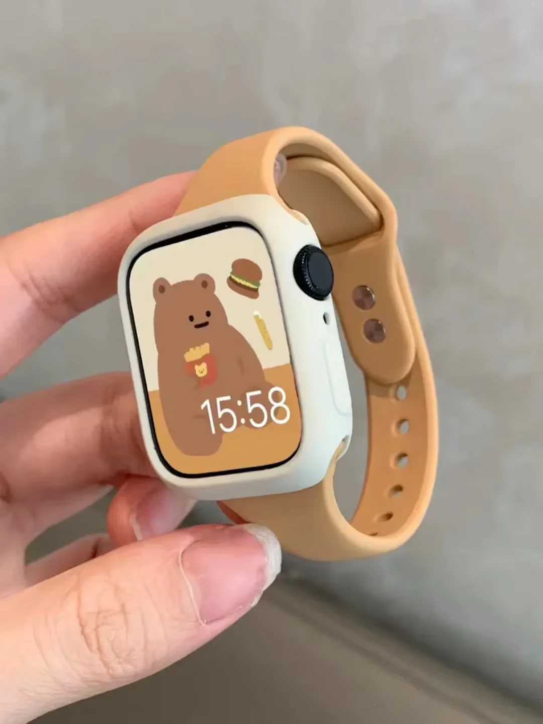 Adatto per Apple Watch con 45 44 41 40 42-46mm Bracciale sportivo Slim Silicone sulcone inwatch Serie 8-5 SE 4 9 10 Ultra 2 49mm