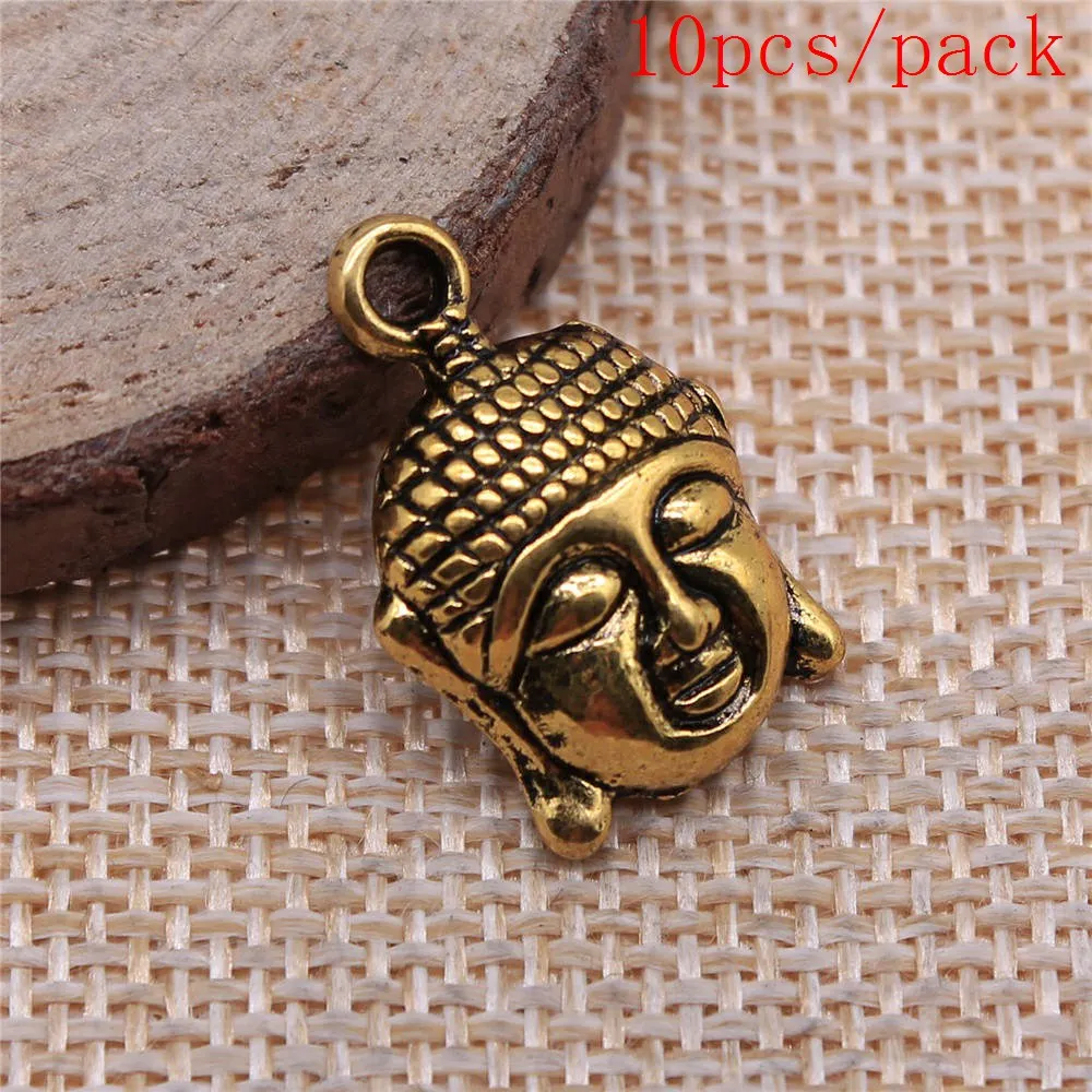 Buddha Charms For Jewelry Making DIY Pendants For Gift Bulk