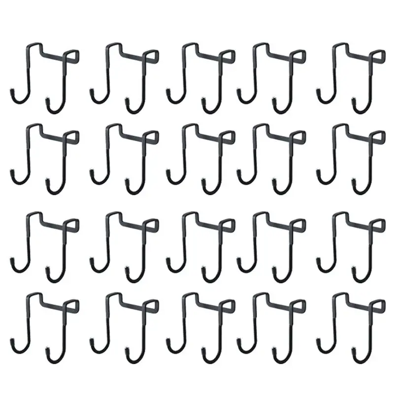 

A84E-Крючок из нержавеющей стали без сверления, двойной S-образный крючок, вешалка для хранения одежды и полотенец на двери кухонных и ванных шкафов