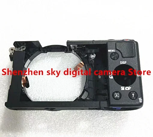 Schwarze Frontabdeckung mit Handgriff-Reparaturteilen für die Sony ILCE-5100 A5100 Kamera