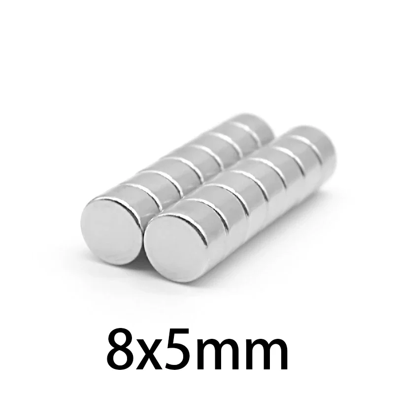 10/20/50/100/150/200PCS 8x5 Mini Small Round Magnet N35 Neodymium Disc Magnet 8x5mm Permanent Powerful Strong Magnet 8*5 mm