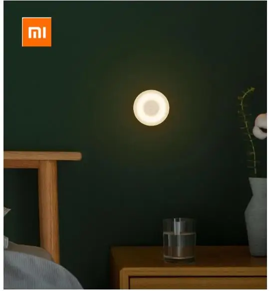 Xiaomi Mijia 2 luci luminosità regolabile luce notturna con rilevamento del corpo intelligente a infrarossi con specifiche della base magnetica