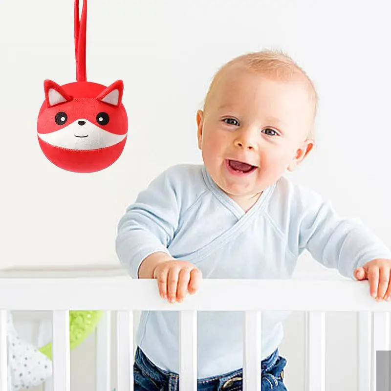 Stroller Toy Animal Kid Car Seat Toy With Built-in Rattle Kid Soft Hang Rattle Car Seat Toys For Children Hang Ball For Boys