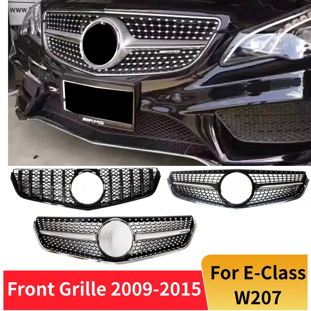 

Front Inlet Grille Bumper Grill Middle Grid Mesh Tuning Accessories Styling For Mercedes Benz E Coupe W207 C207 A207 2009-2016