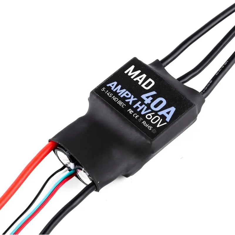 

AMPX 40A (5-14S) Drone ESC V2.0 w/heat sink