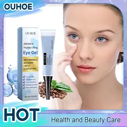 Awaken Peptide Lifting Eye Gel Fade Fine Line schiarire occhiaie Anti gonfiore Eye Bag Remover rassodante crema per gli occhi idratante