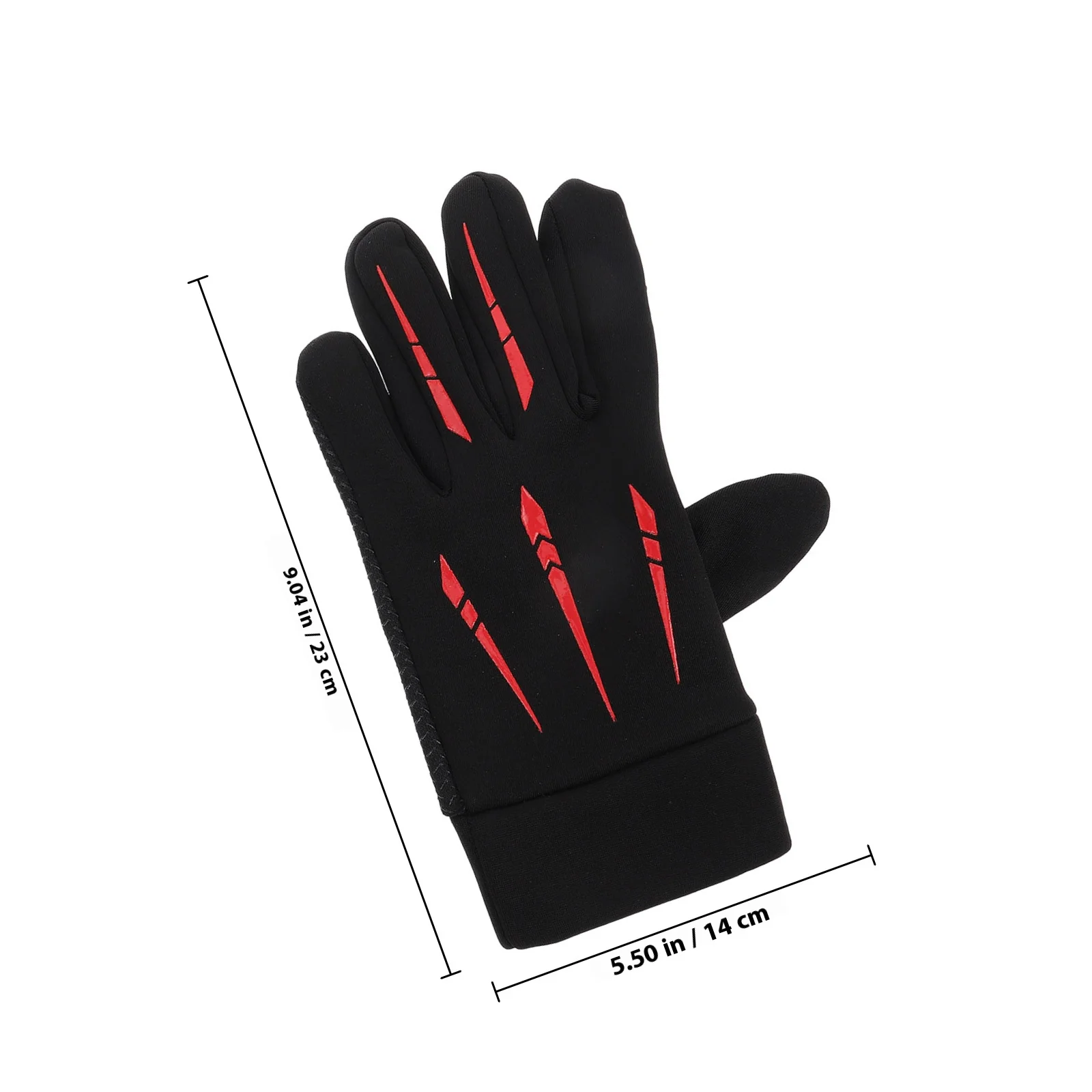 قفازات ركوب الدراجات للرجال مقاومة للماء للدراجات النارية وركوب الدراجات الصيفية Bmx ATV Fox Dirtbike باللون الأحمر فوق القفازات