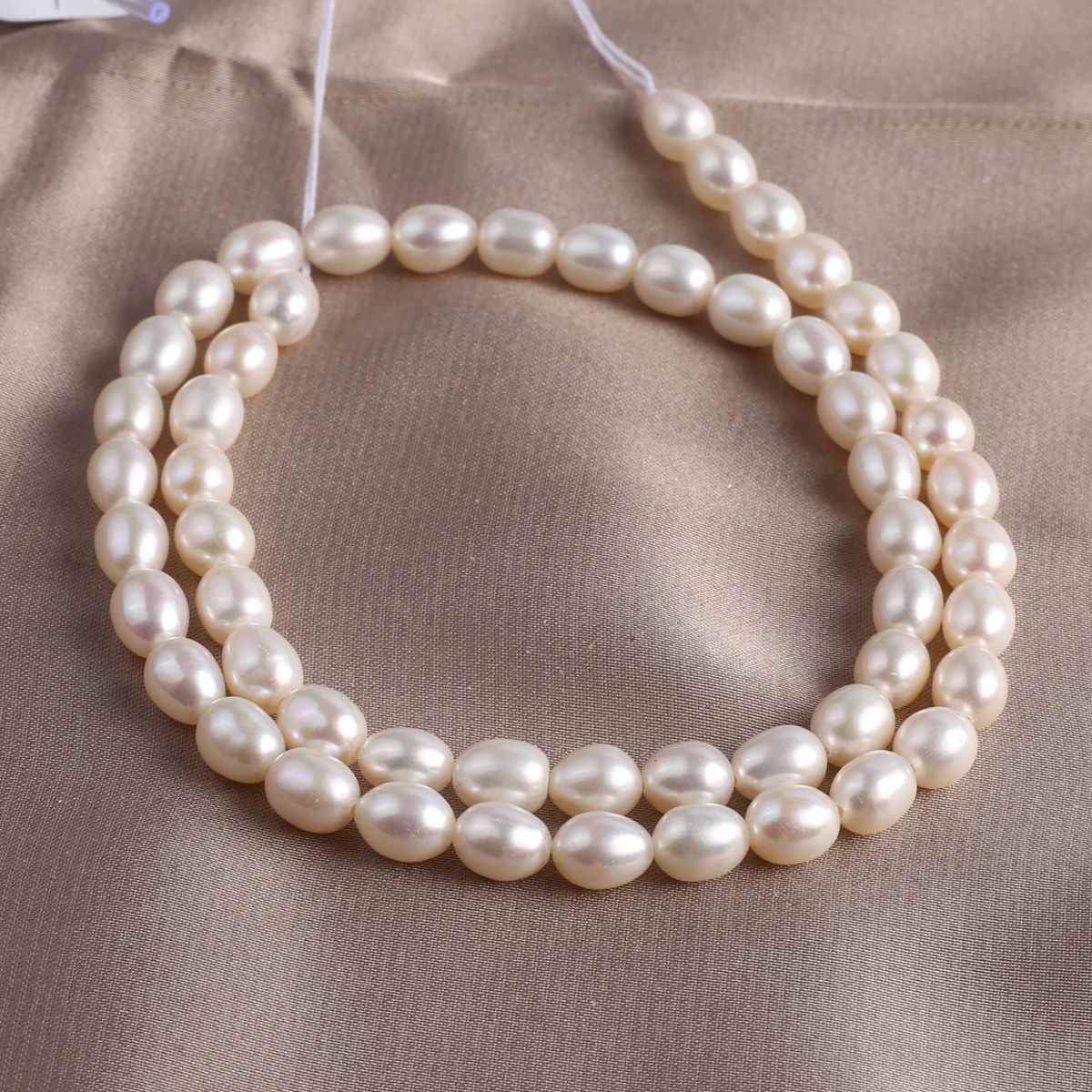 AAAA 5-6mm High Quality Rice Shaped Pearls Natural Freshwater Pearls Spacer Beads for Jewelry Making DIY Necklace Accessories