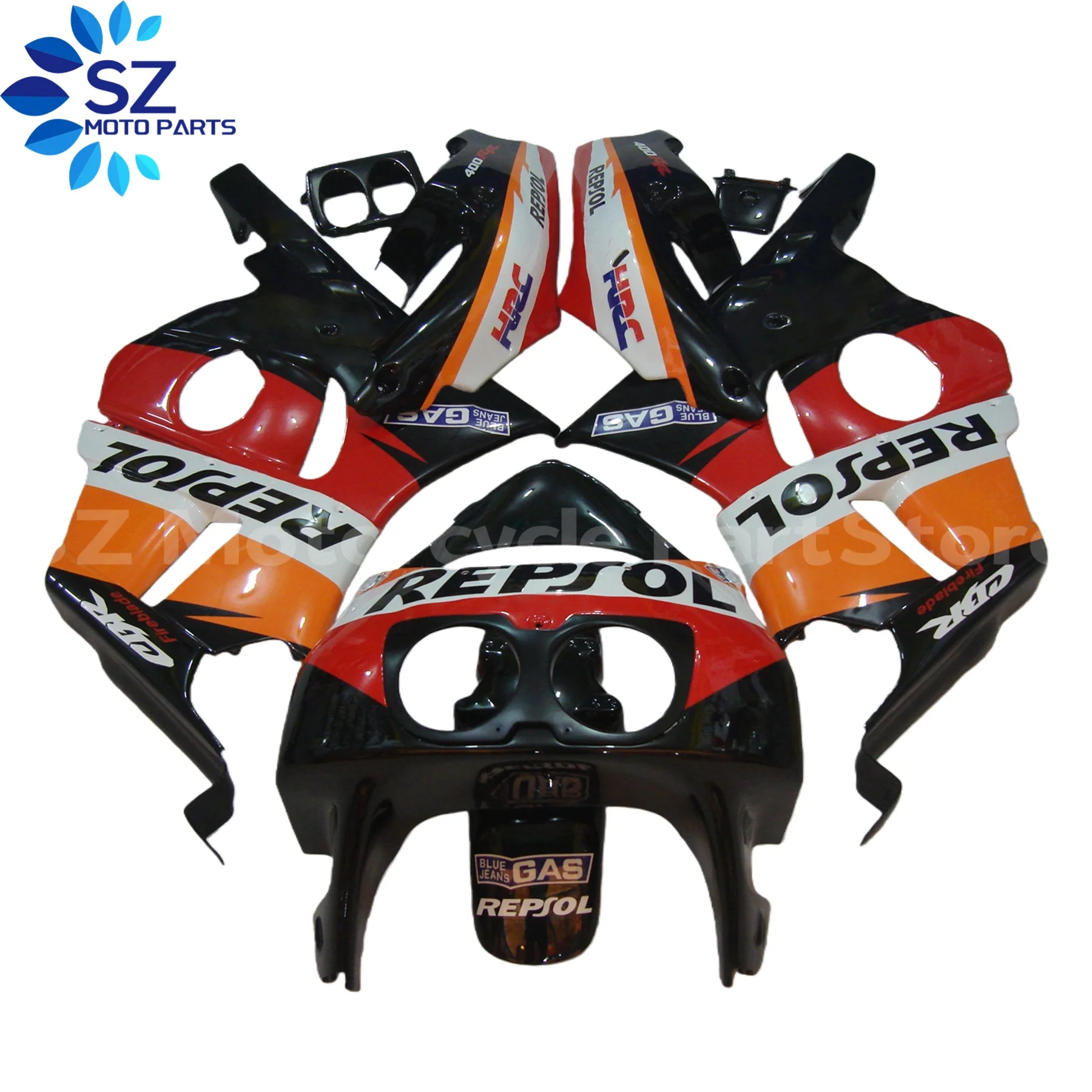 

For Honda CBR400RR MC29 1990-1999 Motorcycle ABS Plastic Full Fairing Kit Bodywork Fairing Injection Molding Set
