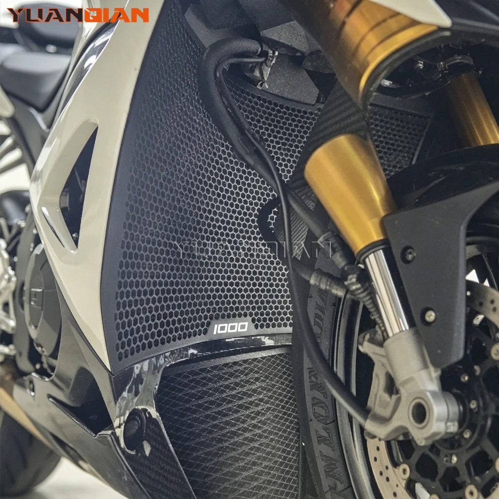 

2026 For Suzuki GSX-R1000 GSXR 1000 GSXR1000 GSX-R 1000R 2017-2023 Motorcycle Oil Cooler Guard Radiator Grille Cover Protection