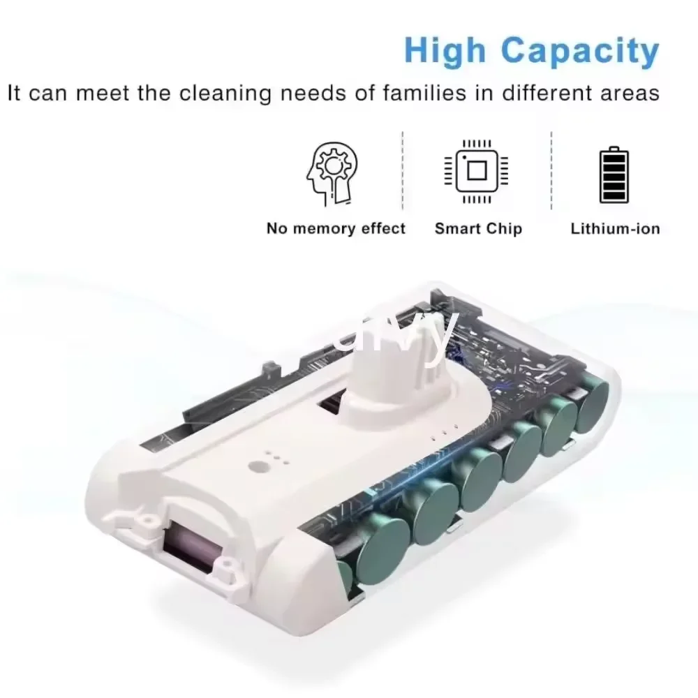 

For Dreame V8 V9 V10 V11 V9B V10Pro XR VVN3 VVN4 VVN5 Cordless Vacuum Replacement Battery, Original Li-ion Battery Parts