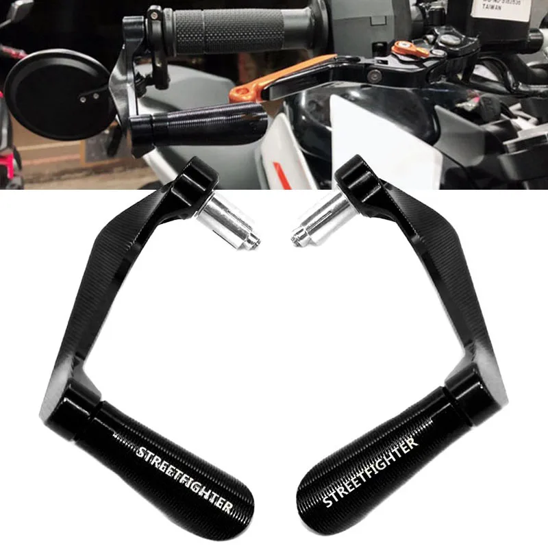 

for Ducati Streetfighter s V4S 1100 848 1098 V2 Motorcycle CNC Handlebar Grips Guard Brake Clutch Levers Guard Protector