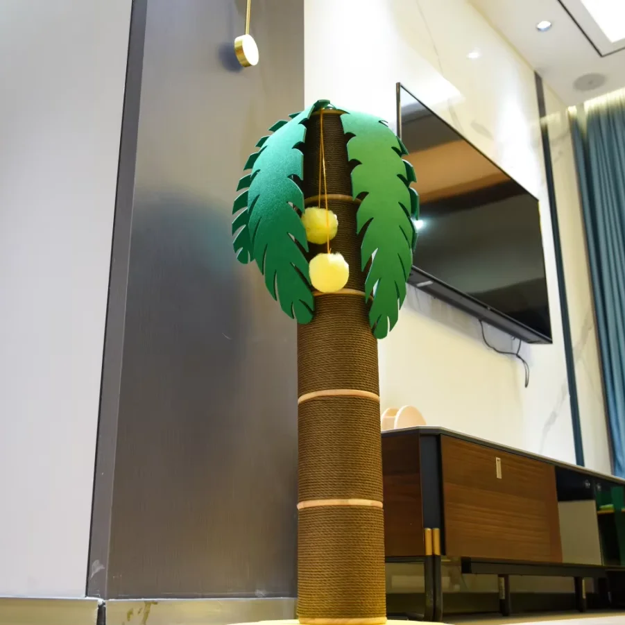 

Comfortable Avocado Grippable Climbing Pole Scratching Toys Cat Scratcher Cat Climbing Pole