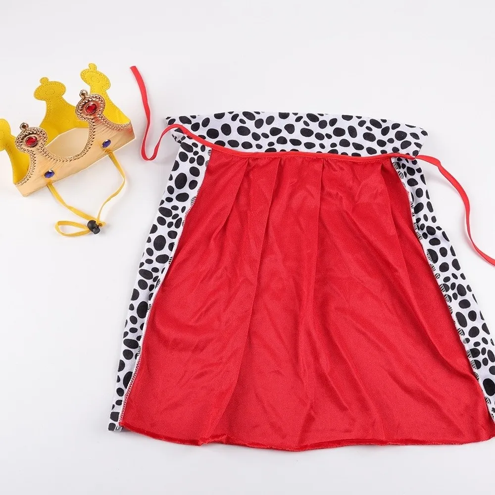Hundekleidung: Verstellbarer Hunde-Königsumhang mit Krone, Samtbesatz, Haustier-Cosplay-Umhang, gemütliches, atmungsaktives Haustierkostüm für Fotoshootings – Detail 8
