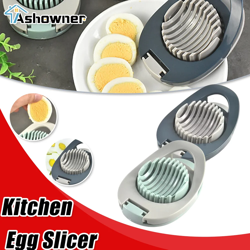 

Kitchen Egg Slicer Stainless Steel Wire Poached Egg Slicer Aluminium Egg Slicer Multi-purpose Kitchen Kitchenware