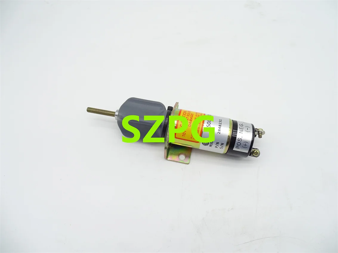 

For 2848231 12V Shutoff Solenoid Valve is suitable for excavators