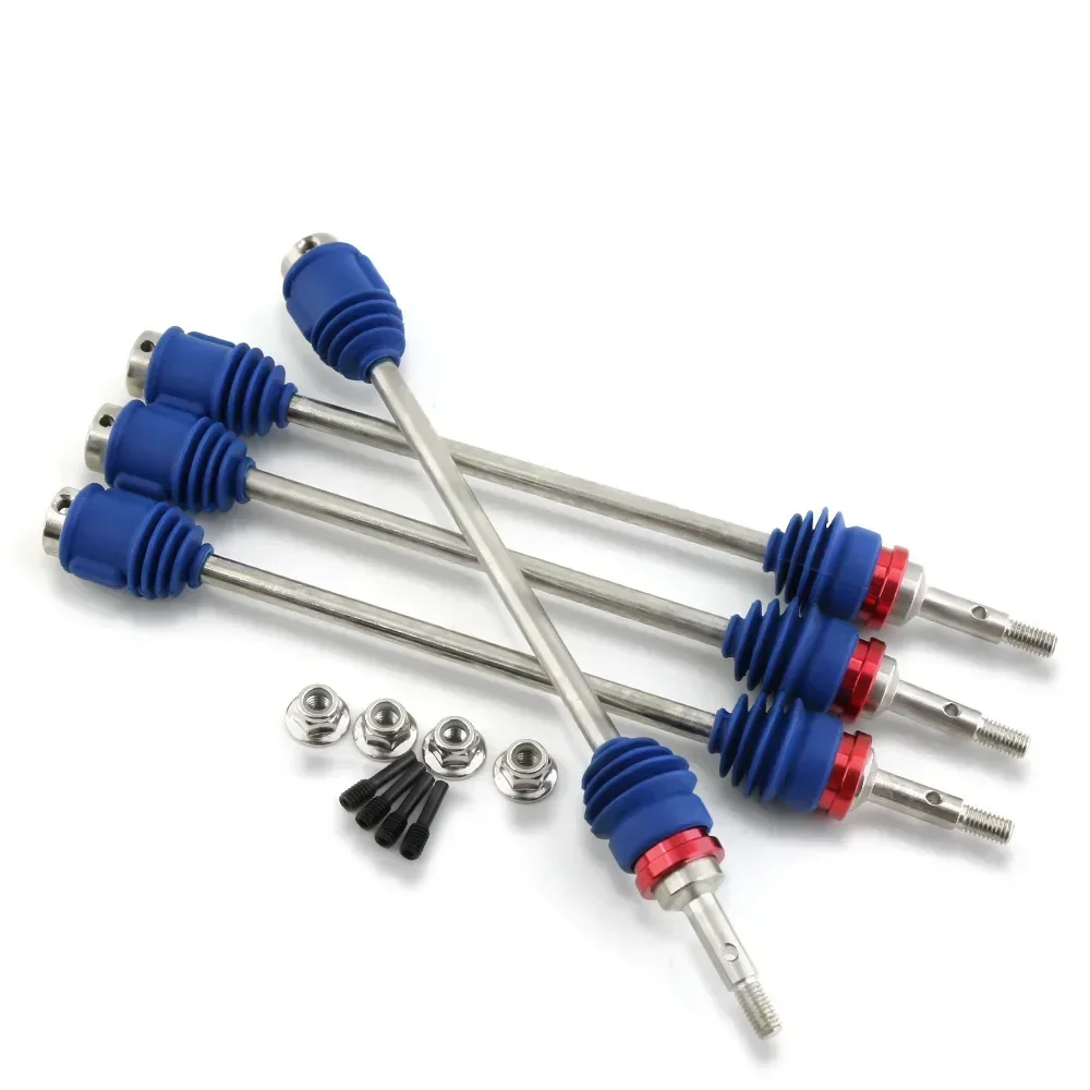 Metal Steel Front and Rear Driveshaft Axle CVD 5451R for 1/10 Traxxas E-Revo/E-Maxx/T-Maxx/Revo RC Car Upgrades Parts