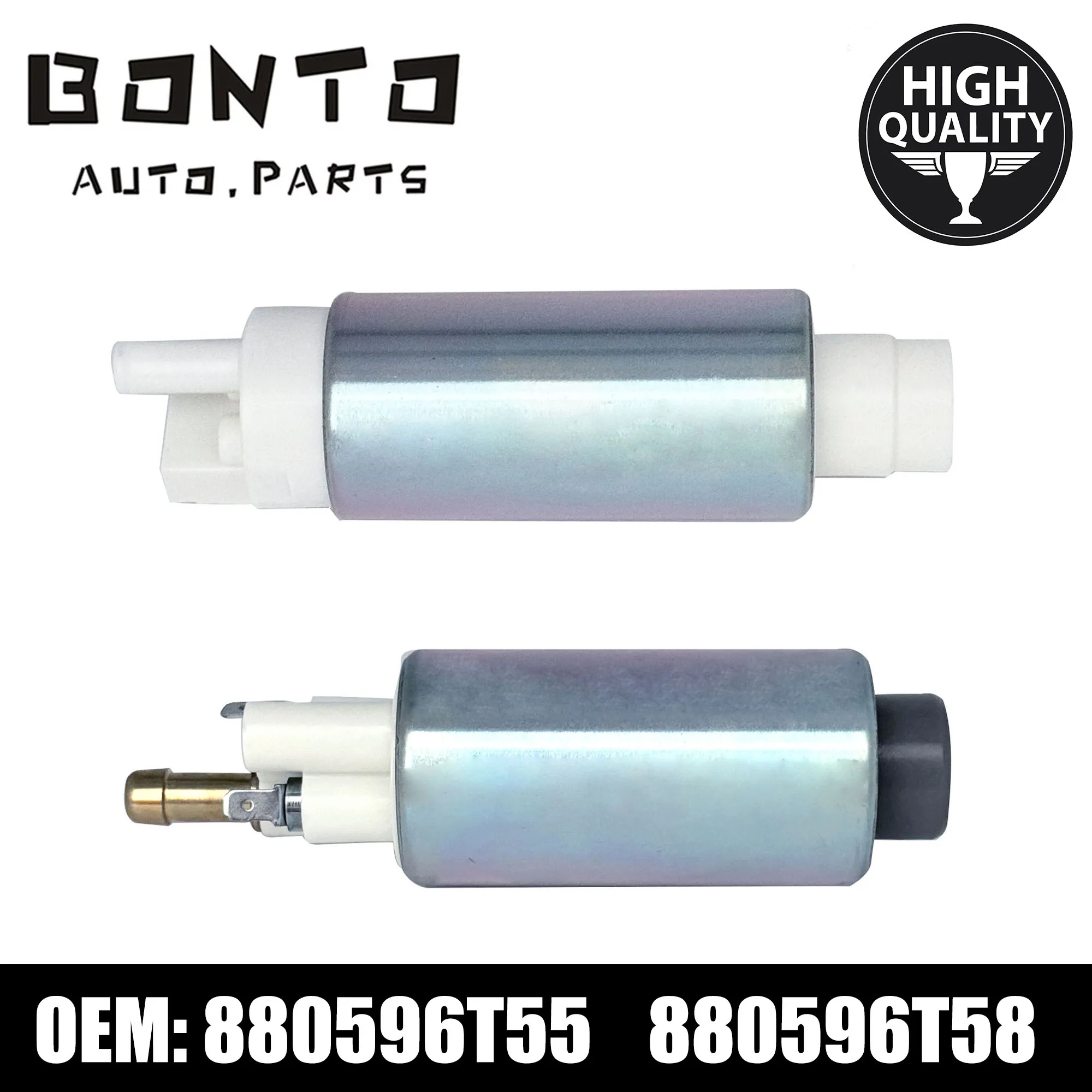 

BONTO Пара электрических топливных насосов высокого давления 880596T55 низкого давления 880596T58 для подвесного двигателя Mercury Mariner