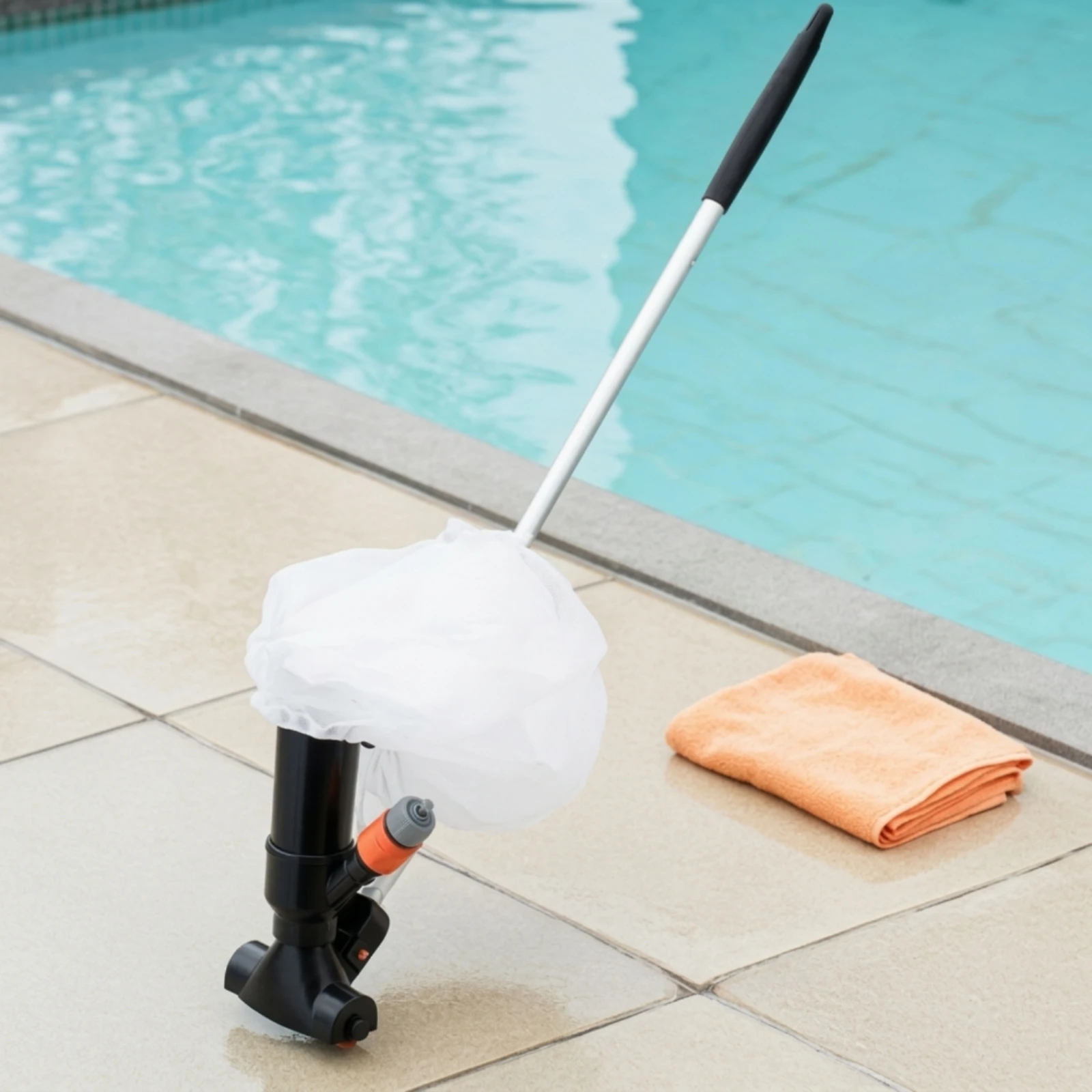 Pool Vacuum Portable Pool Cleaning Tool Cleaner Handheld Lightweight view 3