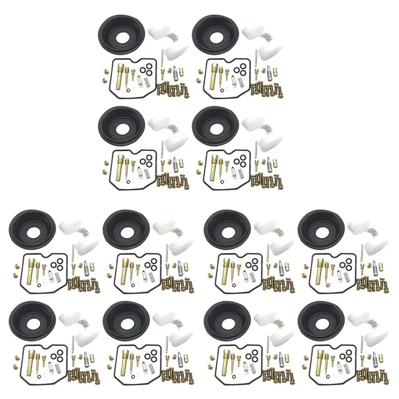 12PCS Carburetor Repair Kit Metal & Rubber for Kawasaki Zephyr ZR750H ZR-7 ZR-7S ZR750 Motorcycle