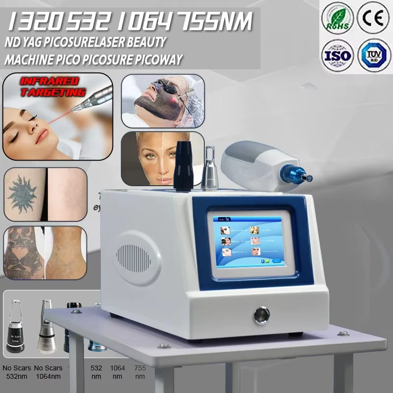 

Newest Q Switch Nd Yag Laser Machine Tattoo Hair Removal Effective Removal Picosecond Laser For Tattoo Removal Salon