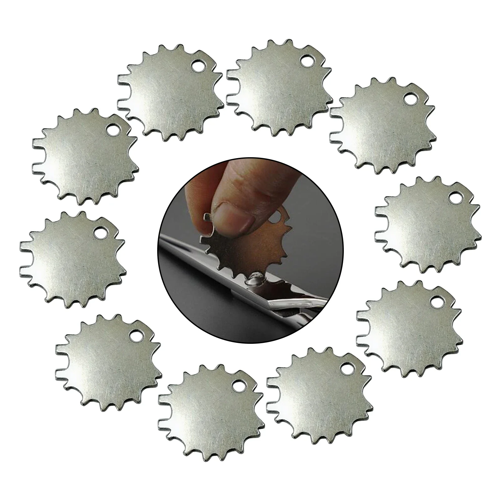 10pcs Shear & Scissor Adjustment Tool for  for Washi and Many More Hair Scissors Adjust Key Tighten The Screws Tools