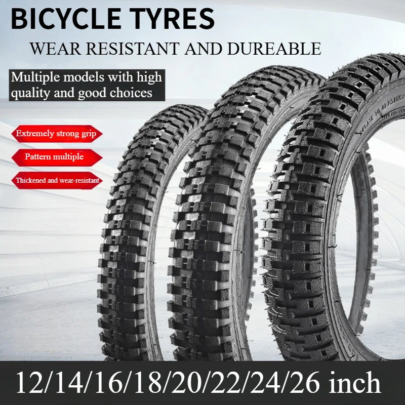 BICYCLE TIRE 12/14/16/18/20/22/24/26X1.75/1.95/2.125/2.4 Bicycle tires Children's bicycle folding bike, road, MTB bike tires