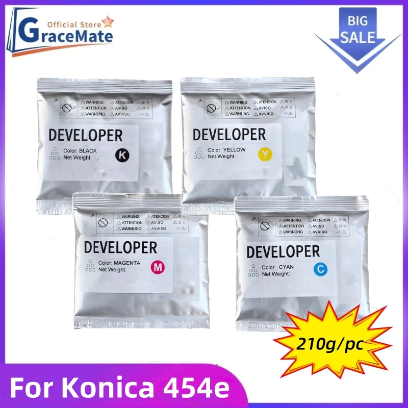 

For Konica Minolta bizhub 454e 554e C454 C554 Printer Developer DV512 DV-512 DV 512 Refill Developer Toner Iron Powder