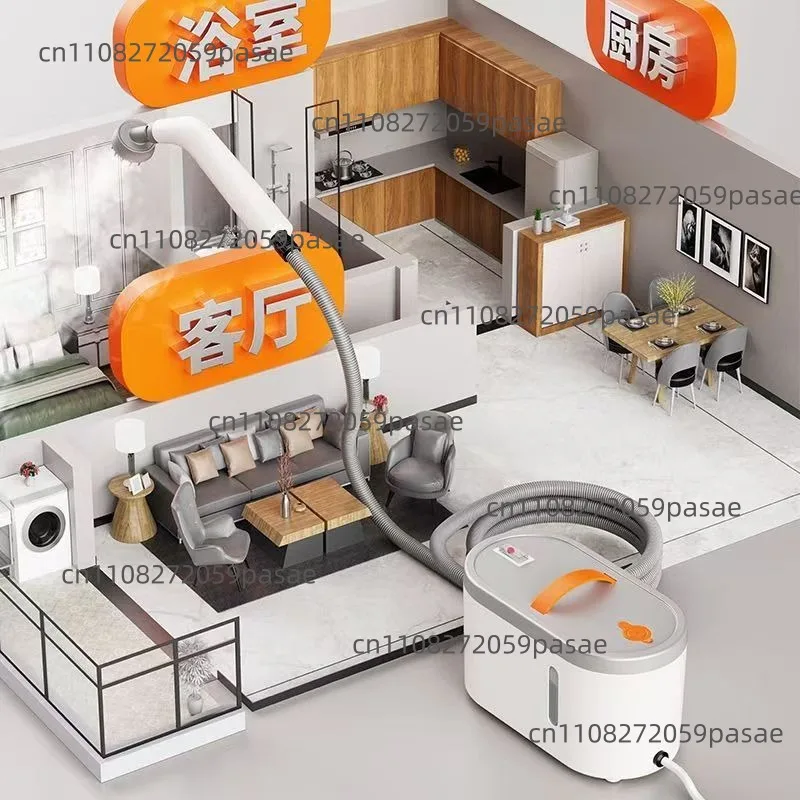 High-Temperature, High-Pressure Steam Cleaner; Multi-Function Cleaner for Small Household Kitchen Range Hoods
