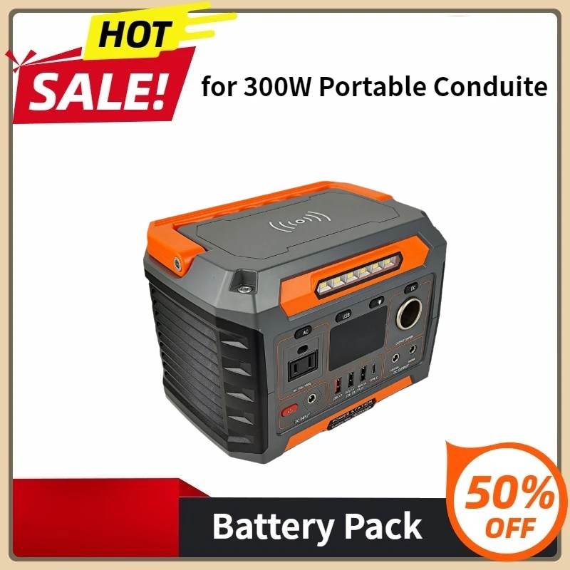

For 300W Portable Conduite Autonome Sauvegarde En Plein Air Stockage En Direct Mobile Station De Recharge Domestique
