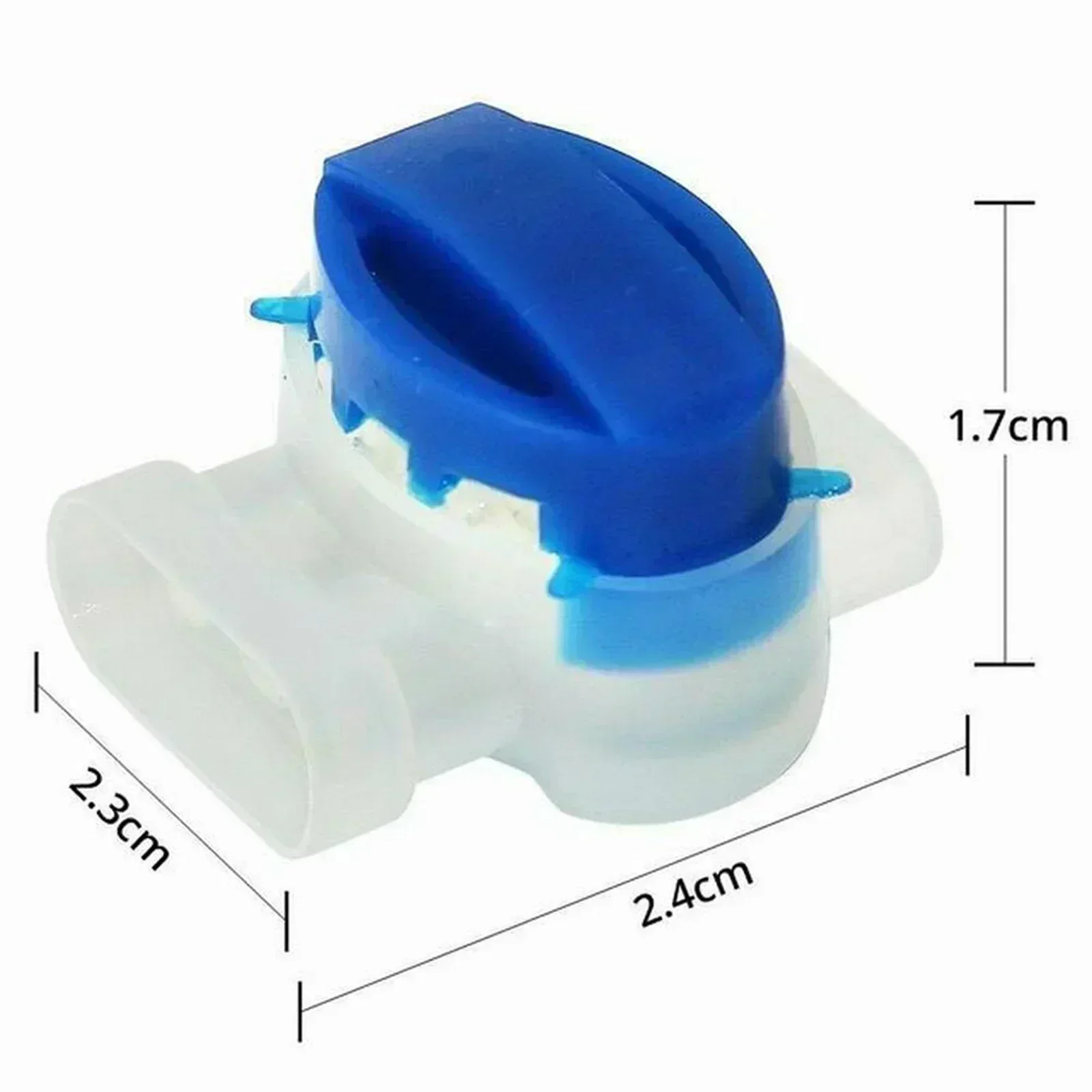 Pack Of 20 Waterproof Cable Connectors For Lawn Mower 3 Pore Terminal Blocks For Home Garden Lawn Mower Accessory In Stock