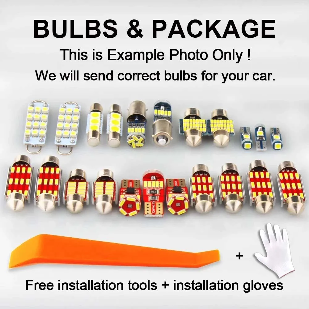 Canbus For Mercedes Benz MB E Class W210 W211 W212 S210 S211 S212 A207 C207 Car LED Interior Bulb Door Inside Light Kit  4.9  13