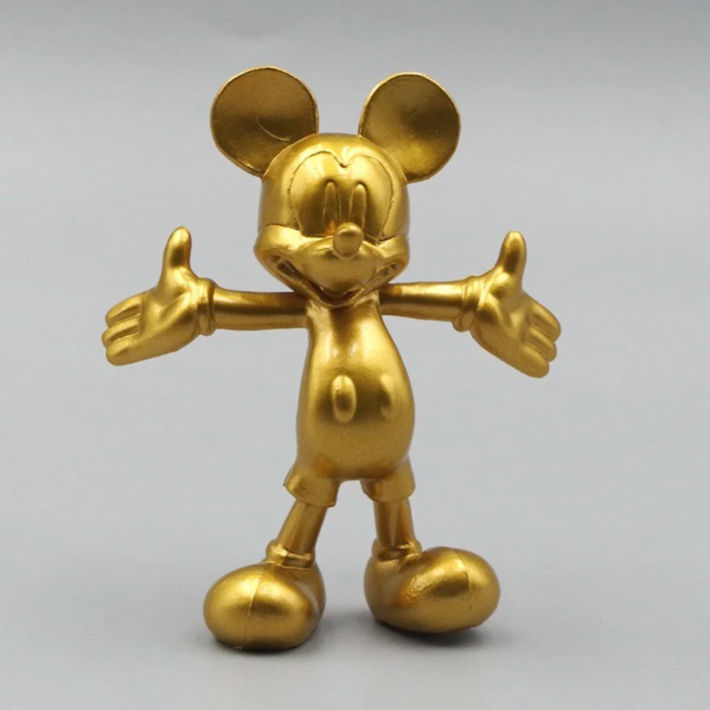 ディズニークリスマスミッキーマウスアニメ人形アクションフィギュアミニフィギュア子供のおもちゃグッズモデル子供のためのギフト