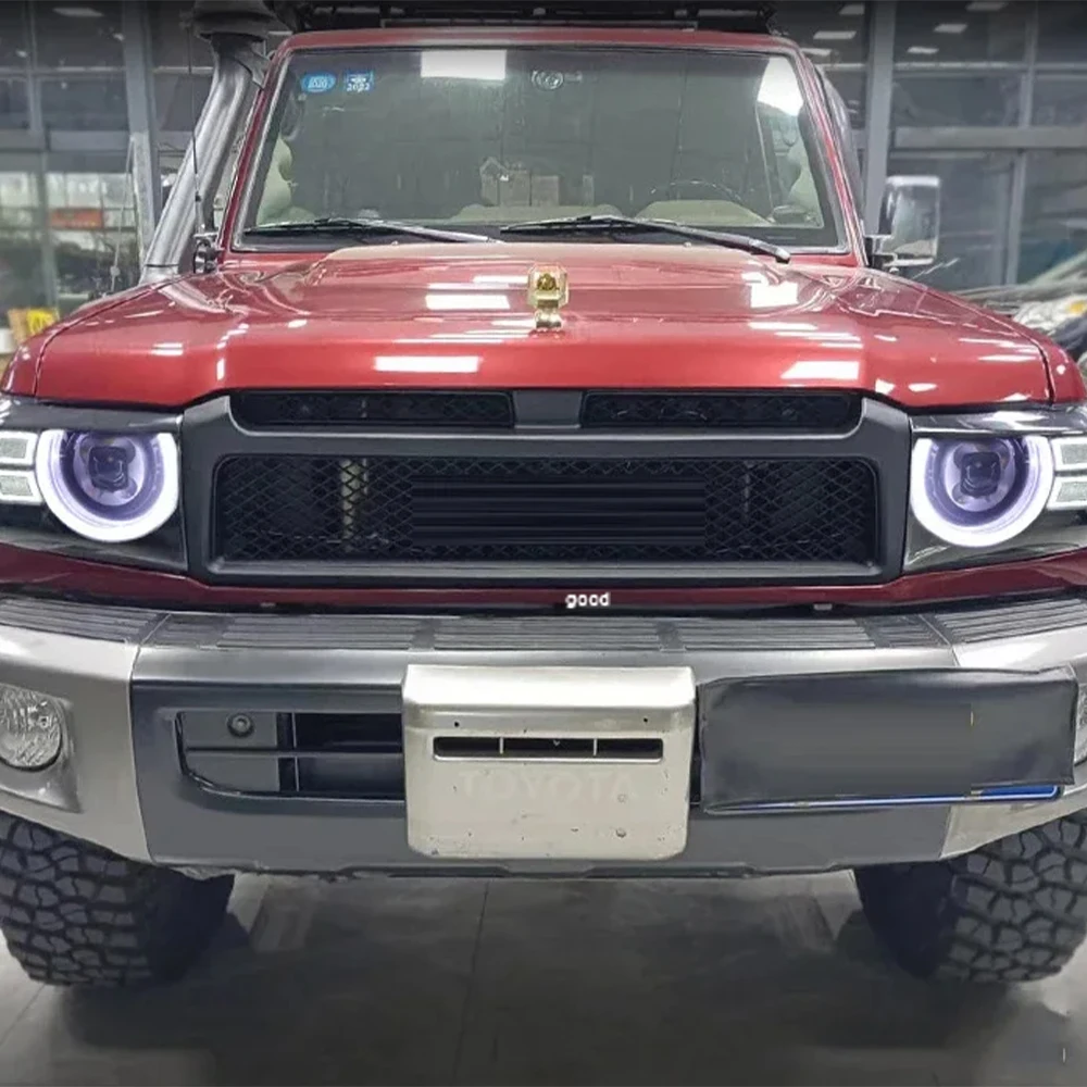 For Toyota Land Cruiser LC71 LC76 LC78 LC79 2006-2023 Headlight Assembly Upgrade Protective Style LED Projector Lens Accessories