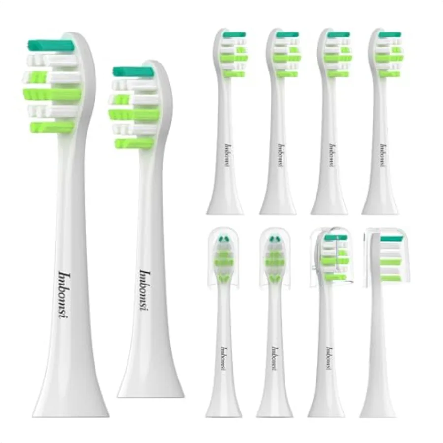 

Насадки для зубных щеток, совместимые с Philips Sonicare HX3 4 5 6 8 9 SeriesW2 C3 G3 Насадки для звуковых зубных щеток Optimal Plaque Defense Du
