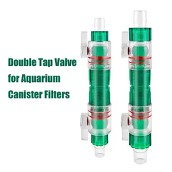 Aquarium 12/16mm Flow Control Double Tap Quick Release Connector Fish Tank Filter Water Valve Hose Replace Accessories acuario