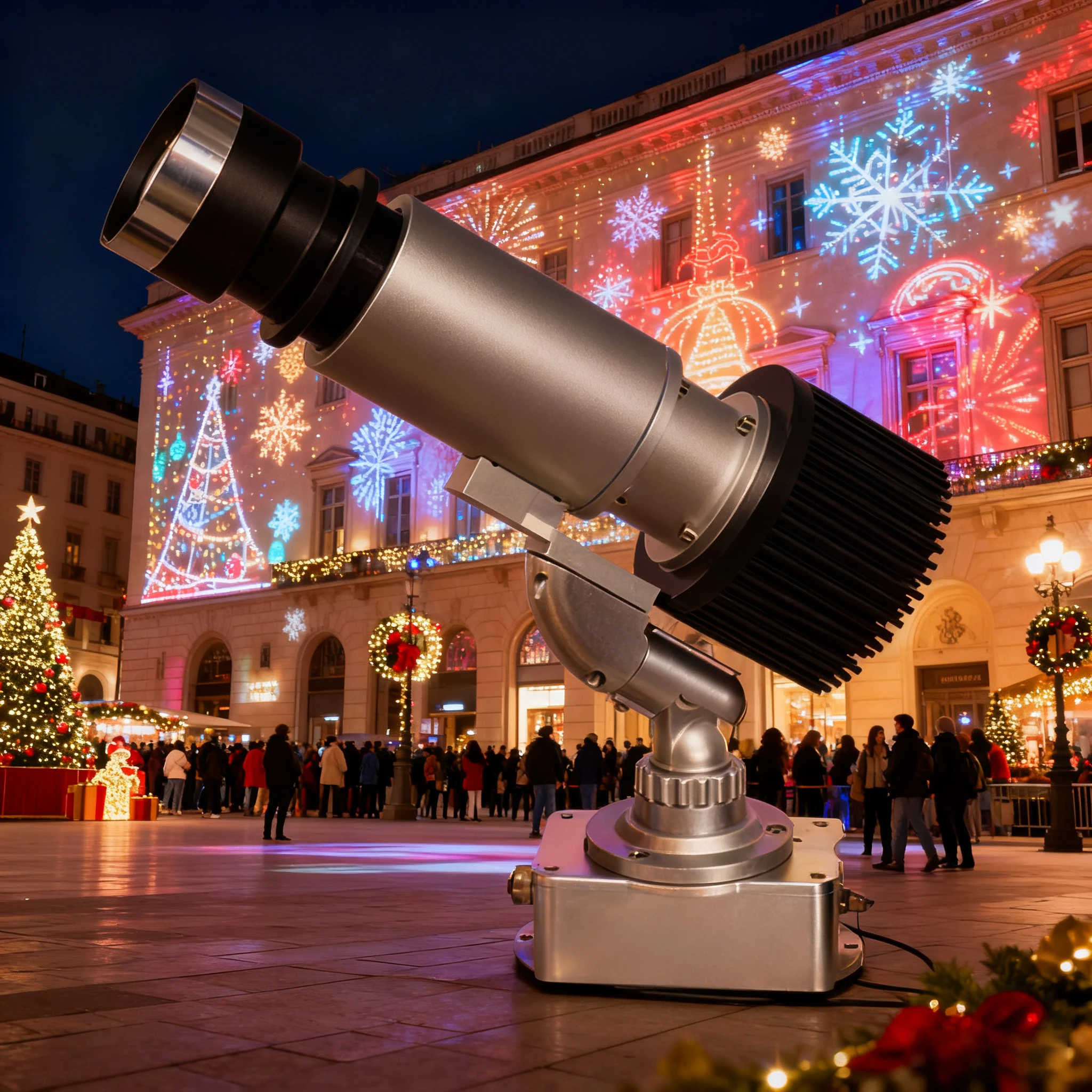 ضوء عرض بنمط مخصص مقاوم للماء بقدرة 30 وات - جهاز عرض بشعار خارجي قابل للتعديل للمتجر والحديقة وديكور الأحداث | سطوع عالية #6