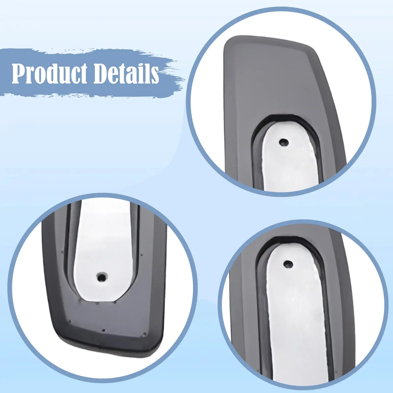 オフィスチェアアームレストパッド2個、交換用、肘クッション、快適、アームパッドアームレストクッション、リビングルーム、ダイニングルーム用