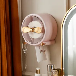 Face Towel Storage Box Wall Hanging No Punching Rack Disposable Cleansing Towel Hanger Toilet Tissue Box