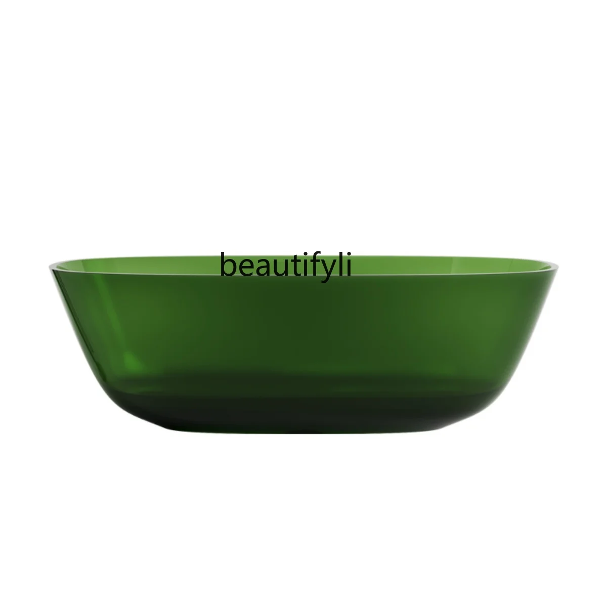 

Integrated independent resin transparent bathtub home color hotel double bathtub customization