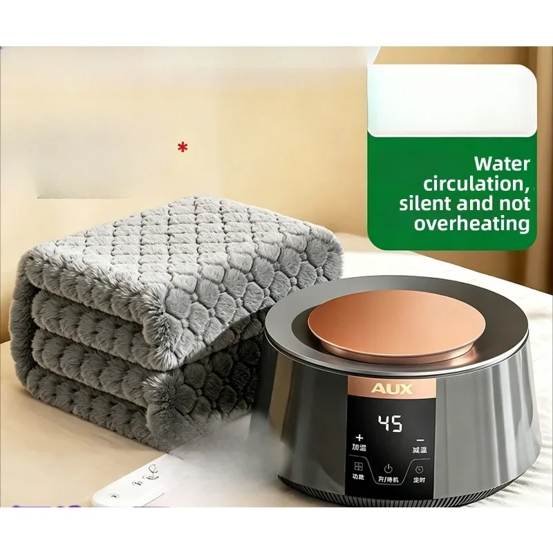 Hydronic Electric Heated Blanket Twin Zone Temperature Control Circulation 2025 Official Flagship Adjustable Temperature