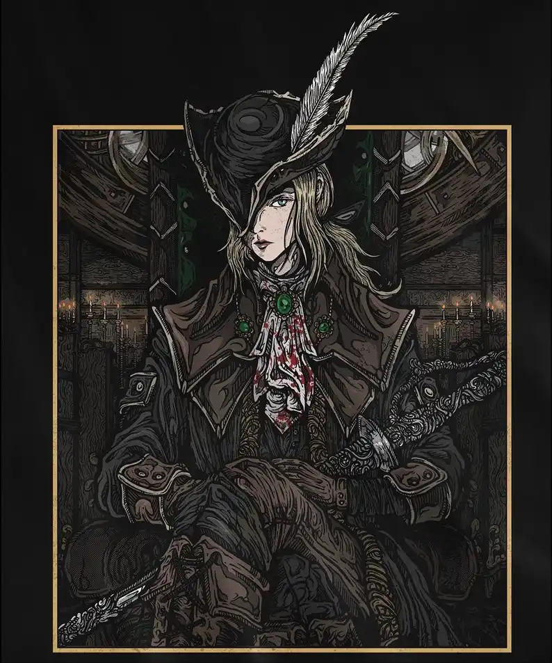 Lady Maria of the Astral Clocktower Grim T-Shirt